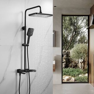 Душевая стойка Shevanik S9936H чёрный